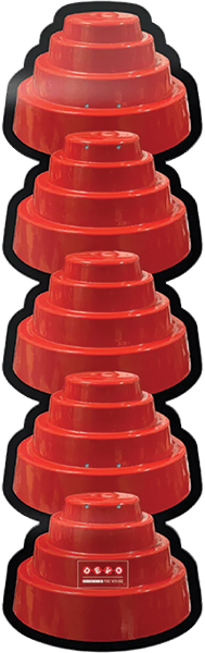 DEVO ENERGY DOME SKATEBOARD DECK-9.75x31
