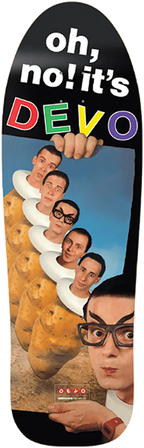 DEVO OH NO! IT'S DEVO SKATEBOARD DECK-9.75x31