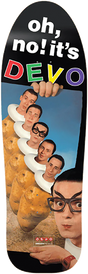 DEVO OH NO! IT'S DEVO SKATEBOARD DECK-9.75x31