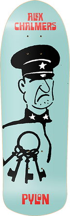 PYLON CHALMERS THE WARDEN SKATEBOARD DECK-9.37X31.25