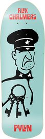 PYLON CHALMERS THE WARDEN SKATEBOARD DECK-9.37X31.25