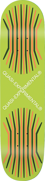 QUASI CROSSFIELD SKATEBOARD DECK-8.37 TWIN TAIL