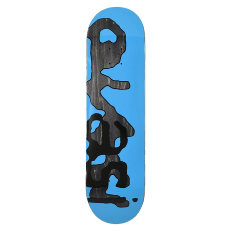 QUASI LOWERCASE SKATEBOARD DECK-7.75 BLUE