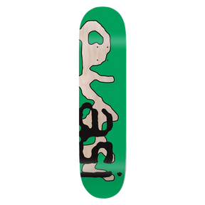 QUASI LOWERCASE SKATEBOARD DECK-8.25 GREEN