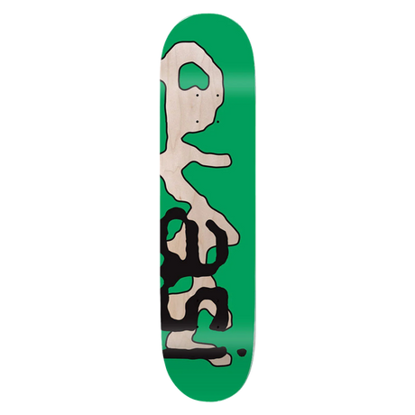 QUASI LOWERCASE SKATEBOARD DECK-8.25 GREEN