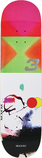 QUASI RACE TRACK SKATEBOARD DECK-8.12