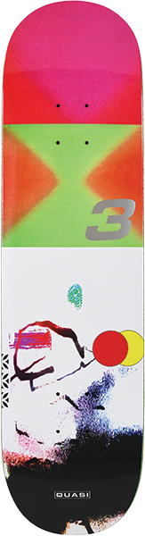 QUASI RACE TRACK SKATEBOARD DECK-8.12