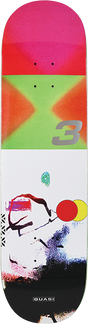 QUASI RACE TRACK SKATEBOARD DECK-8.12