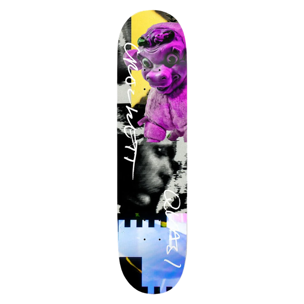 QUASI CROCKETT COW SKATEBOARD DECK-8.5