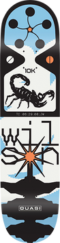 QUASI WILSON Y2K SKATEBOARD DECK-8.75