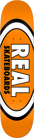 REAL CLASSIC OVAL SKATEBOARD DECK-7.5
