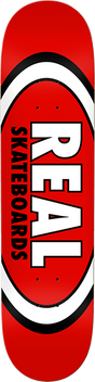 REAL CLASSIC OVAL SKATEBOARD DECK-8.12