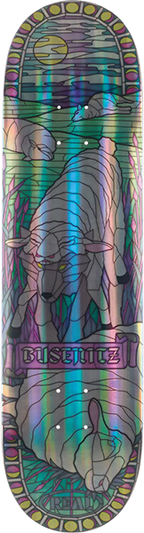REAL BUSENITZ HOLO CATHEDRAL SKATEBOARD DECK-8.38