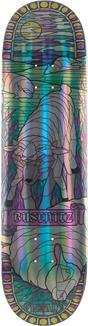 REAL BUSENITZ HOLO CATHEDRAL SKATEBOARD DECK-8.38