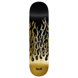 REAL HAUSE FLAMES REDUX SKATEBOARD DECK-8.25 TN GOLD