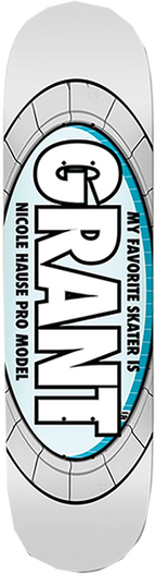 REAL HAUSE MY FAVORITE SKATER SKATEBOARD DECK-8.38 TF SE