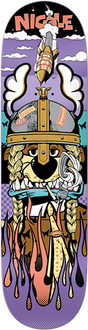 REAL HAUSE REAL X D.FACE SKATEBOARD DECK-8.06 FULL SE