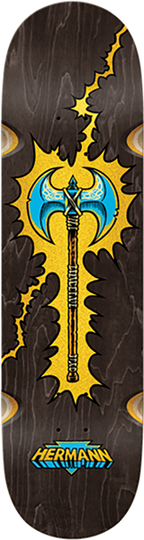 REAL HERMANN BATTLE AXE SKATEBOARD DECK-8.25 WW