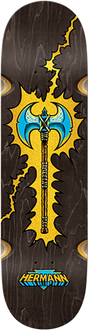 REAL HERMANN BATTLE AXE SKATEBOARD DECK-8.25 WW