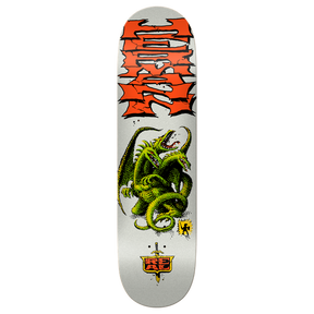 REAL HERMANN DRAGON SLAYER SKATEBOARD DECK-8.5 RED