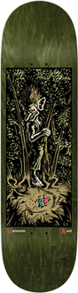 REAL HERMANN FAIRY TAIL SKATEBOARD DECK-8.28 GREEN