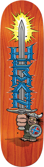 REAL HERMANN MIGHTY SKATEBOARD DECK-8.5 TF