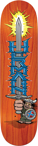 REAL HERMANN MIGHTY SKATEBOARD DECK-8.5 TF