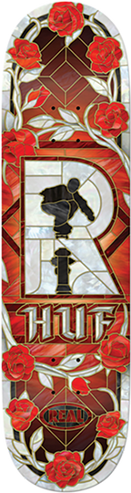 REAL HUF CATHEDRAL SKATEBOARD DECK-8.5