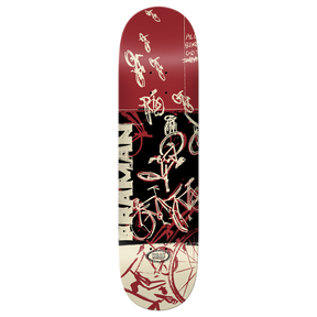 REAL PRAMAN BIKE PURGATORY SKATEBOARD DECK-8.25