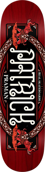 REAL PRAMAN OVAL SKATEBOARD DECK-8.5