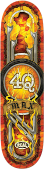 REAL SCHAAF 4Q CATHEDRAL SKATEBOARD DECK-8.5