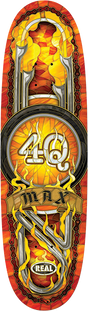 REAL SCHAAF 4Q CATHEDRAL SKATEBOARD DECK-9.1