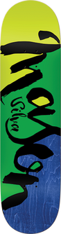 REAL SILVA SCRIPT COLORBLOCK SKATEBOARD DECK-8.5