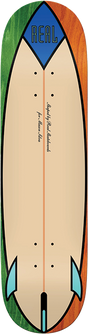 REAL SILVA SPEED EGG SKATEBOARD DECK-8.28