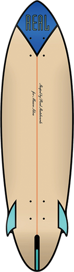 REAL SILVA SPEED EGG SKATEBOARD DECK-9.25