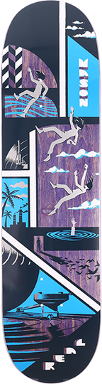 REAL SILVA STORYBOARD SKATEBOARD DECK-8.28