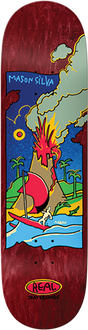 REAL SILVA VOLCANO SKATEBOARD DECK-8.25 DBX