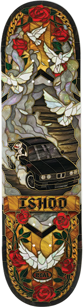 REAL WAIR CATHEDRAL II SKATEBOARD DECK 8.5 TT