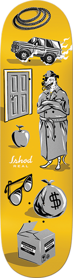 REAL WAIR REVEALING SKATEBOARD DECK-8.5 TF