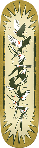 REAL WALKER FLOCK SKATEBOARD DECK-8.38 ER