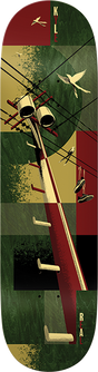 REAL WALKER LOOKING UP SKATEBOARD DECK-8.25
