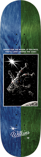 REAL WILKINS BRIGHT SIDE SKATEBOARD DECK-8.62