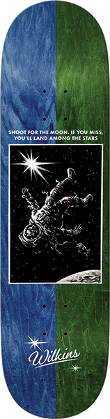 REAL WILKINS BRIGHT SIDE SKATEBOARD DECK-8.62