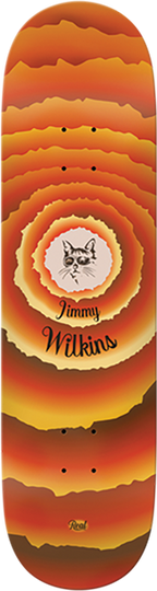 REAL WILKINS KEY OF LIFE SKATEBOARD DECK-8.5 ORANGE