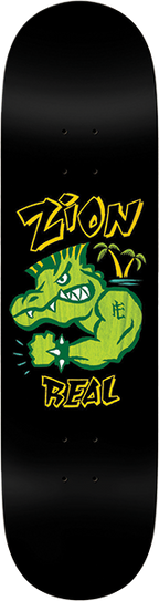 REAL WRIGHT BAD GATOR SKATEBOARD DECK-8.5 HW