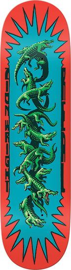 REAL WRIGHT PACK SKATEBOARD DECK-8.5 GREEN HW