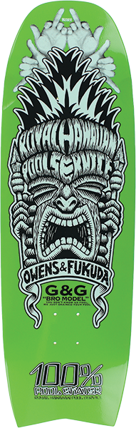 RHPS BRO MODEL SKATEBOARD SKATEBOARD DECK 9.5x32.375 GREEN
