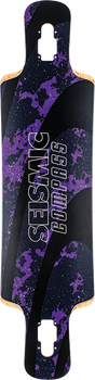 SEISMIC COMPASS FREESTYLE/FREERIDE SKATEBOARD DECK-9.37x37.5