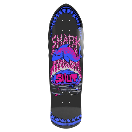 SHUT SPEED SHARK SKATEBOARD DECK-9.0 FLUOR EX7