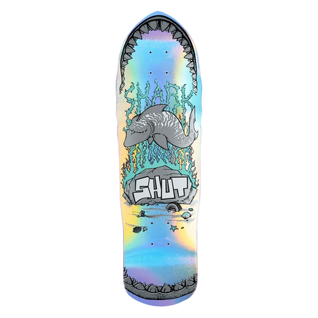 SHUT SPEED SHARK SKATEBOARD DECK-9.0 HOLO EX7